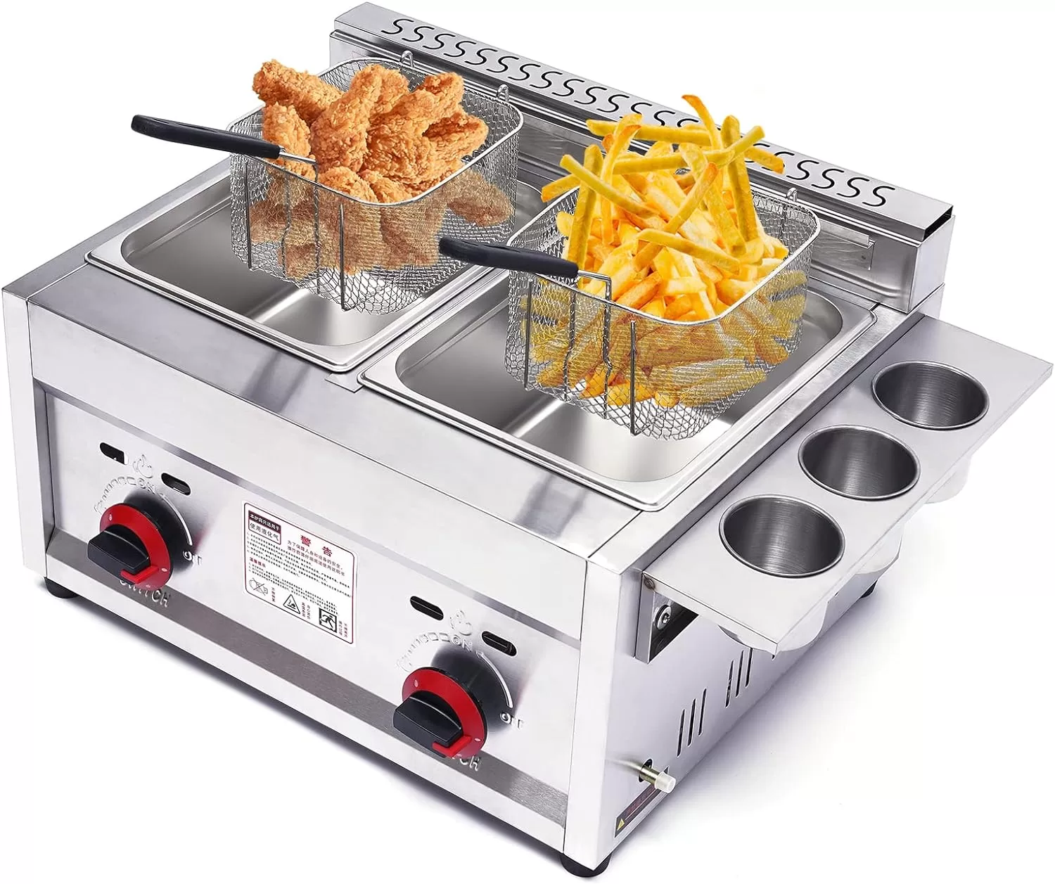 Commercial Gas Deep Fryer