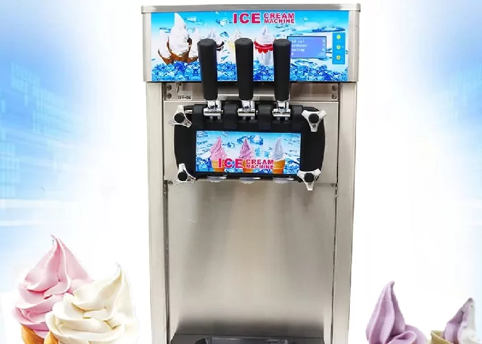 single pan ice cram roll machine