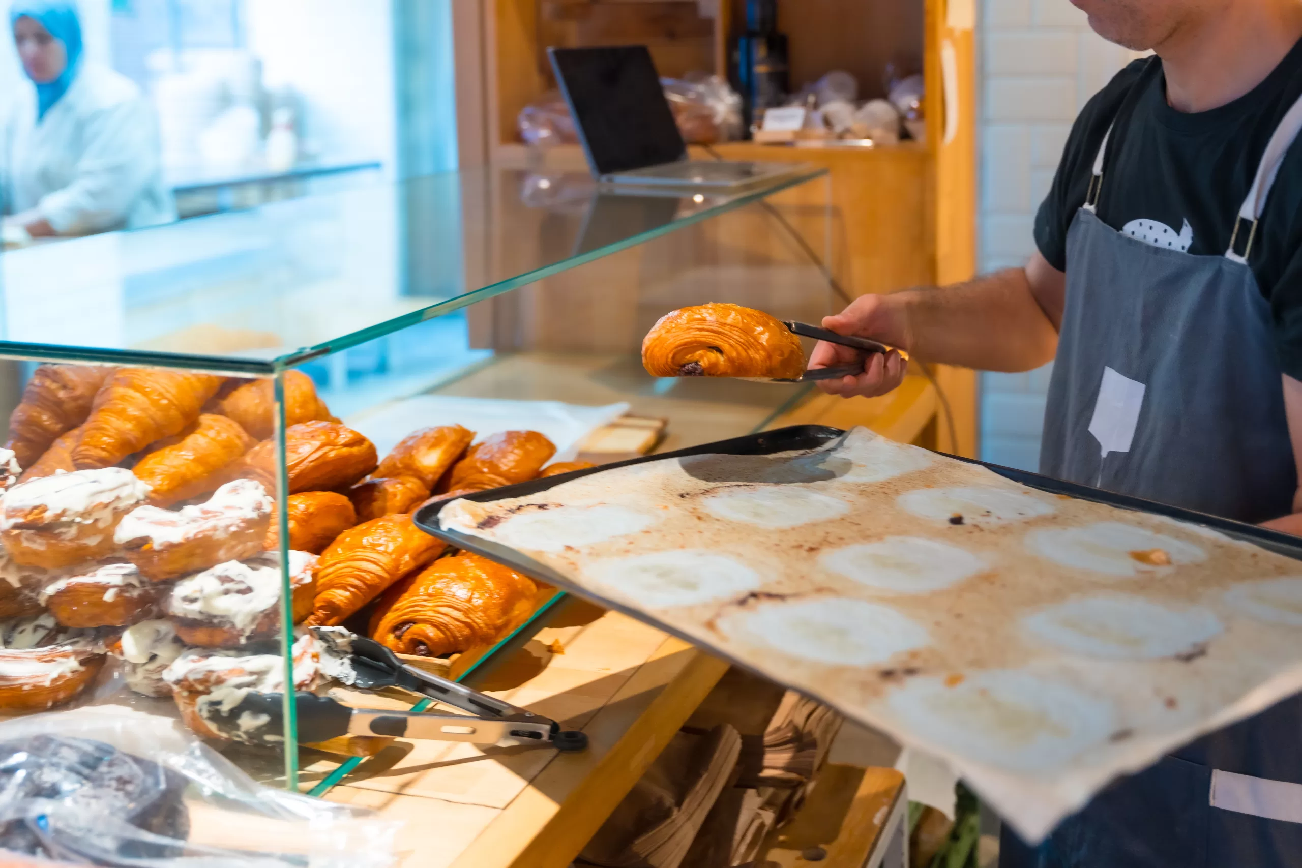 bakery display counter