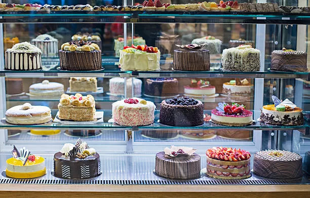 bakery display counter