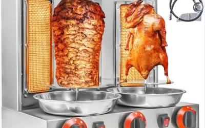 step by step operation guide for a shawarma machine