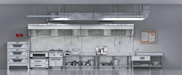 Restaurant kitchen design