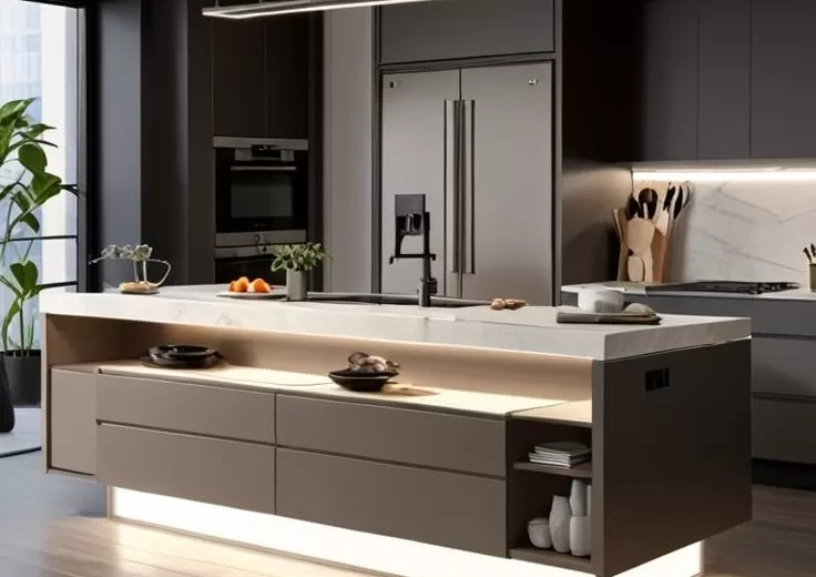 Smart and Tech-Integrated Kitchens