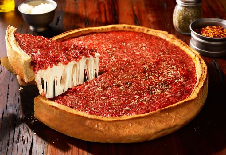 Chicago Deep-Dish Pizza