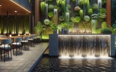 Designing a Waterfall Theme Restaurant in Bangalore